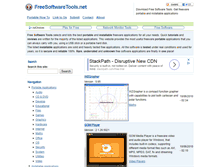 Tablet Screenshot of freesoftwaretools.net